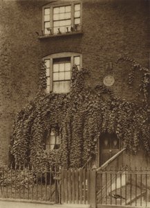 23 Hercules Road, Lambeth, home of William Blake from 1793 to 1796 by English Photographer