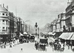 252-260 Regent Street, Westminster: looking north to Oxford Circus, 1890