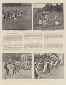 A Bicycle Gymkhana at Esquimalt, British Columbia by English Photographer