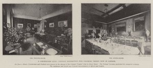 A Coronation Club, Central Rendezvous for Colonial Troops now in London by English Photographer