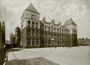 A Famous London Board School by English Photographer