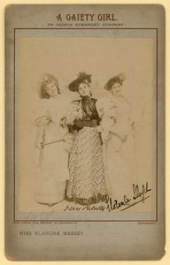 A Gaiety Girl - Miss Blanche Massey, Grace Palotta, Florence Lloyd