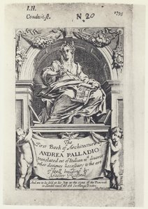 A Palladio, The First Book of Architecture, Tr G Richards 1668 by English Photographer