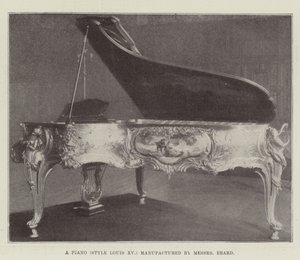A Piano (Style Louis XV) Manufactured by Messers Erard