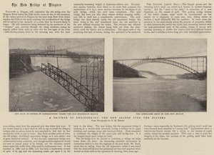 A Triumph of Engineering, the New Bridge over the Niagara by English Photographer