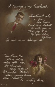 A Message to My Sweetheart by English Photographer