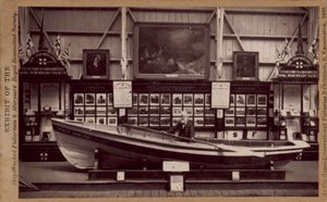 A model of the Grace Darling Boat by English Photographer