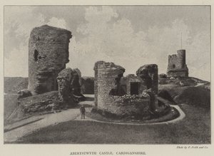 Aberystwyth Castle, Cardiganshire by English Photographer