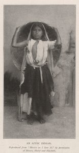 An Aztec Indian by English Photographer