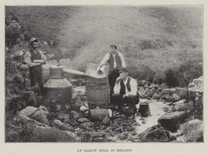 An Illicit Still in Ireland by English Photographer