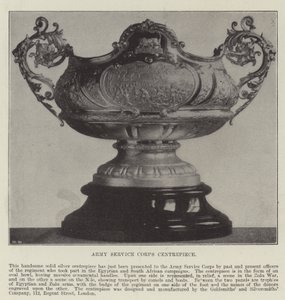 Army Service Corps Centrepiece by English Photographer