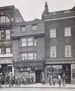 Bishopsgate, from Historic London Buildings by English Photographer