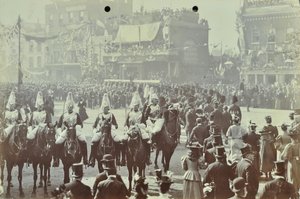 Blackwall Tunnel: Pageantry as the Prince of Wales, Later King Edward VII, and Princess Alexandra Attend the Ceremonial Opening of the Tunnel, 1897