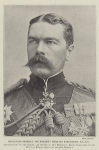 Brigadier-General Sir Herbert Horatio Kitchener, KCMG by English Photographer