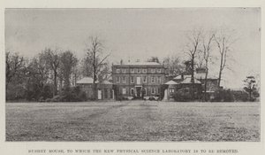 Bushey House, to which the Kew Physical Science Laboratory is to be destroyed by English Photographer