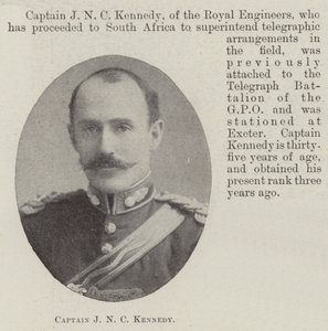Captain J N C Kennedy by English Photographer