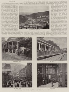 Carlsbad, the Well-Known Watering-Place in Bohemia by English Photographer