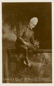 Charles Goff as Humpty Dumpty by English Photographer