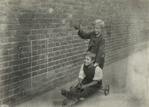 Child Poverty, London by English Photographer