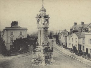Clock tower, Exeter, Devon by English Photographer