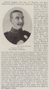 Colonel Dalgety, the Defender of Wepener by English Photographer