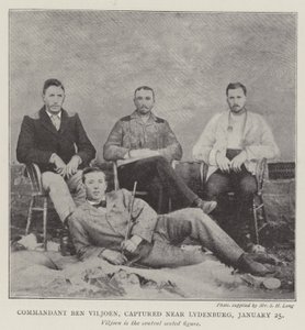 Commandant Ben Viljoen, captured near Lydenburg, 25 January by English Photographer
