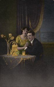 Couple Drinking Together by English Photographer