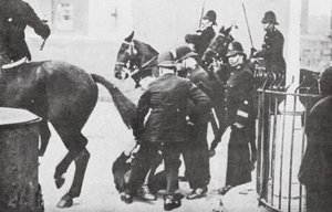 Demonstration by Unemployed Workers, London by English Photographer