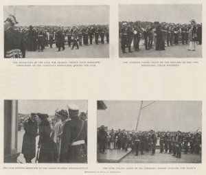 Departure of the Czar and Czaritsa for France by English Photographer