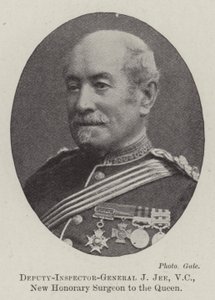 Deputy-Inspector-General J Jee, VC, New Honorary Surgeon to the Queen by English Photographer