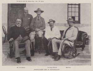 Distinguished Men in Matabililand by English Photographer