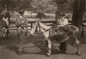 Donkey Rides on Clapham Common by English Photographer