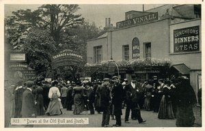 Down the Old Bull and Bush by English Photographer