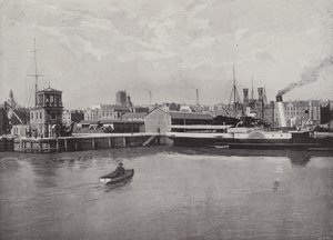 Dundee, The Docks by English Photographer