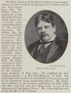 Edwin Abbey, RA by English Photographer