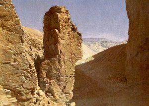 Entrance to the tomb of Seti I