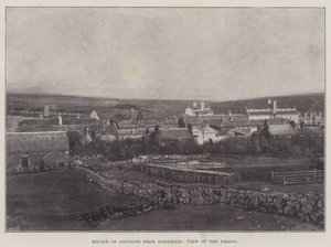 Escape of Convicts from Dartmoor, View of the Prison by English Photographer