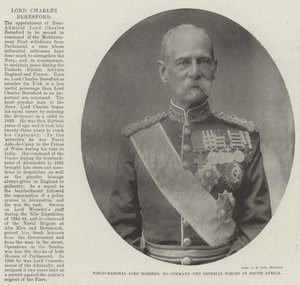 Field-Marshal Lord Roberts, to Command the Imperial Forces in South Africa by English Photographer