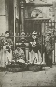 Flower sellers, Covent Garden, London by English Photographer