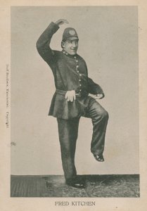 Fred Kitchen, dancing policeman by English Photographer