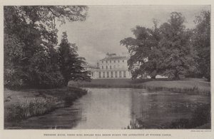 Frogmore House, Where King Edward Will Reside During the Alterations at Windsor Castle by English Photographer