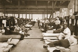 General Quarters, Handforth, illustration from German Prisoners in Great Britain