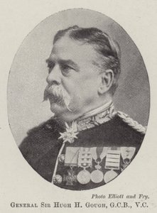 General Sir Hugh H Gough, GCB, VC by English Photographer