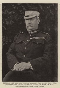 General Sir Redvers Henry Buller, VC, GCB, who will Command our Army in South Africa in case of War by English Photographer
