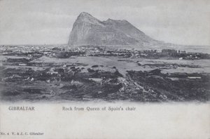 Gibraltar, Rock from Queen of Spain