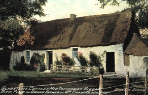 Gladstone cottage, Mid Tofrcombs Biggar, Birthplace of grandfather of William Ewart Gladstone by English Photographer