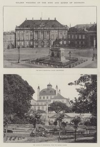 Golden Wedding of the King and Queen of Denmark by English Photographer