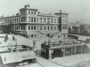 Great Eastern Terminus at Bishopsgate: exterior