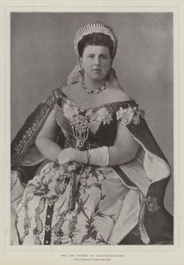 HRH the Duchess of Saxe-Coburg-Gotha by English Photographer
