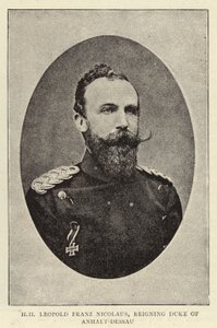 H H Leopold Franz Nicolaus, Reigning Duke of Anhalt-Dessau by English Photographer